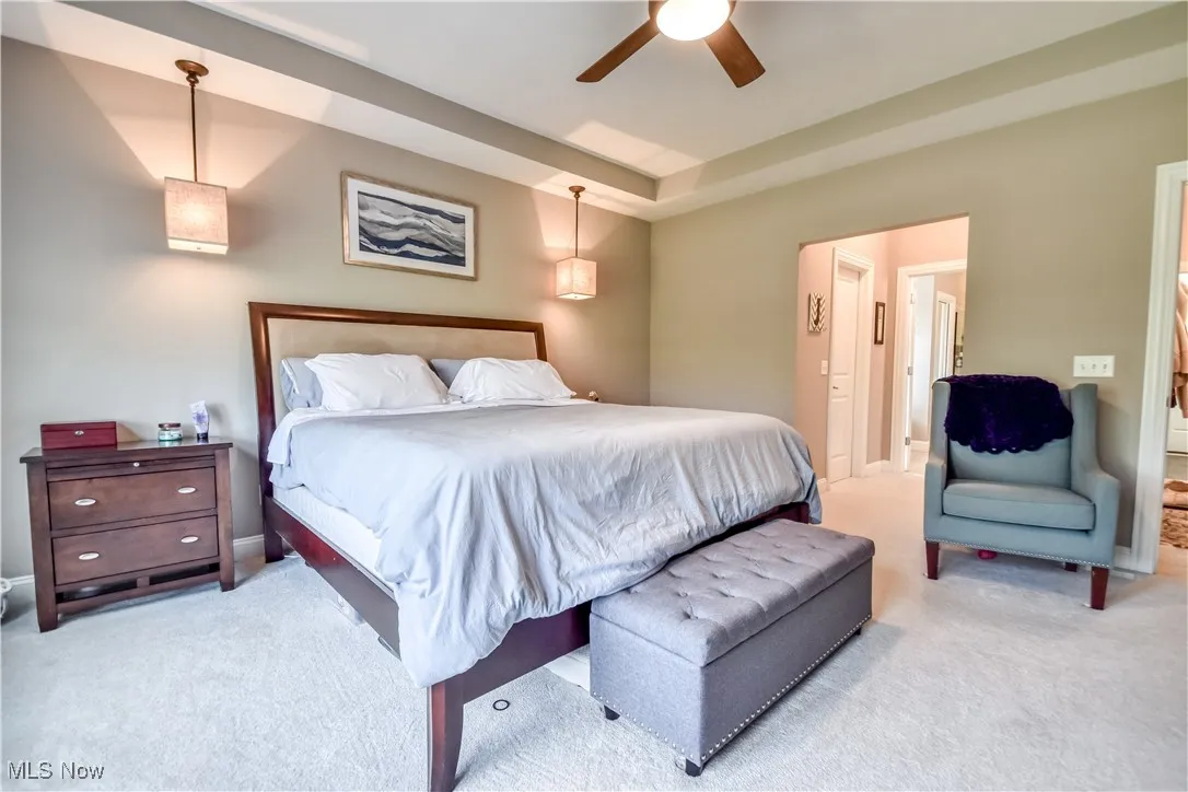 First floor primary bedroom