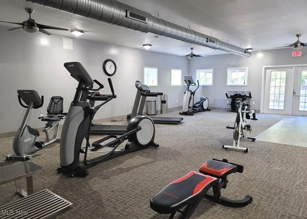 Clubhouse fitness center