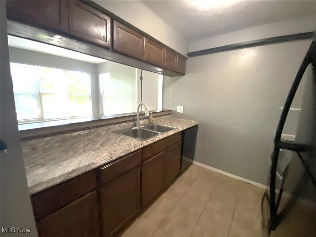 kitchen cabinets with sink and dishwasher