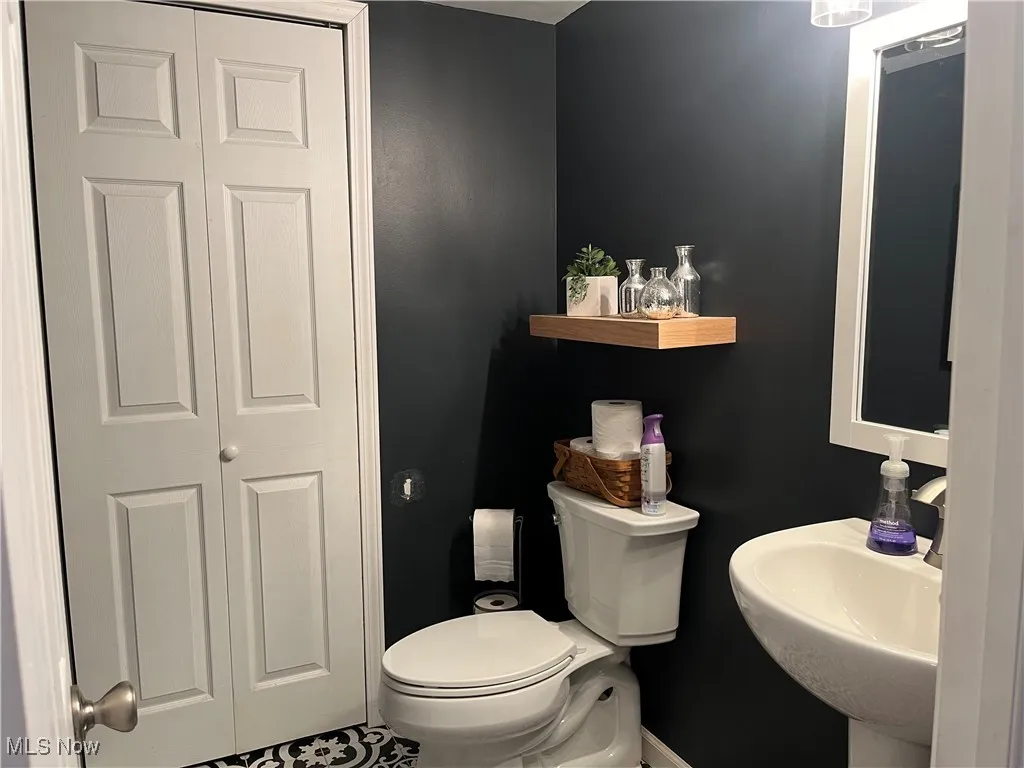 Half Bath on the Main Floor