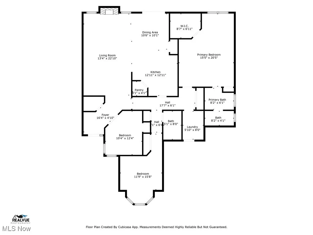 View of room layout