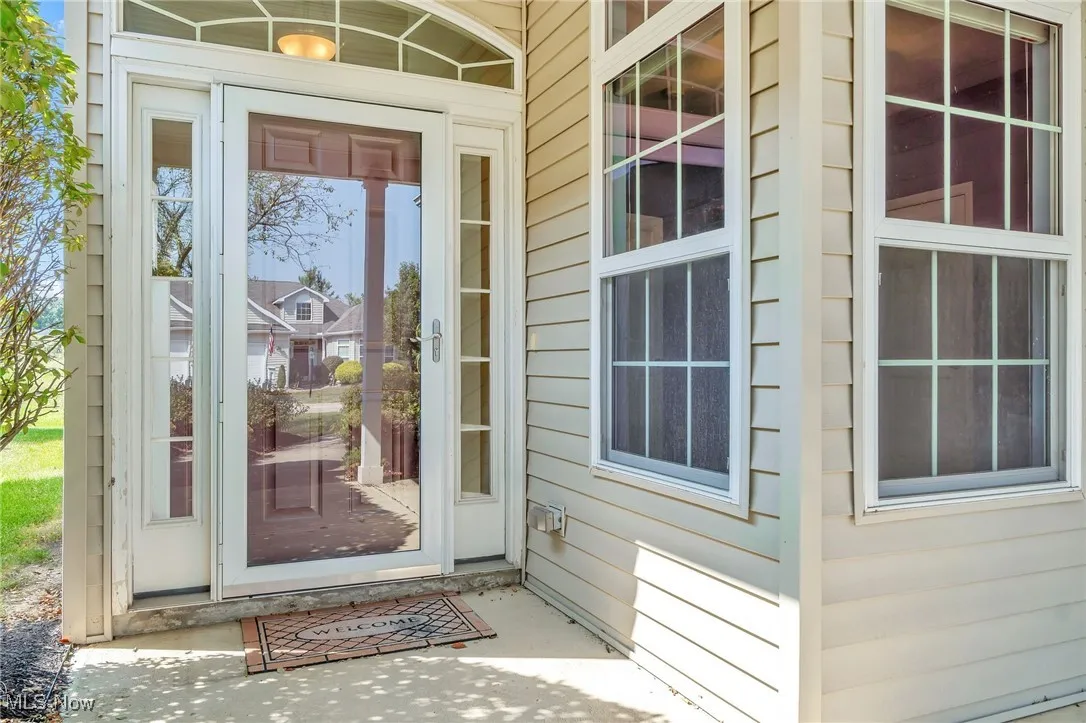 Entrance to property