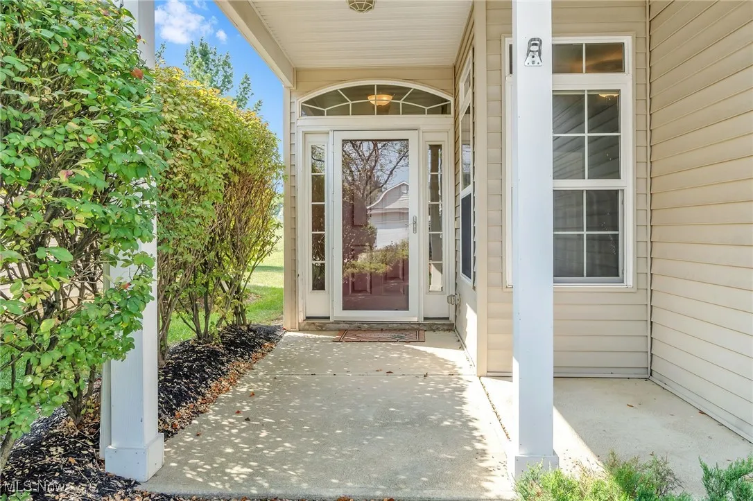 Doorway to property