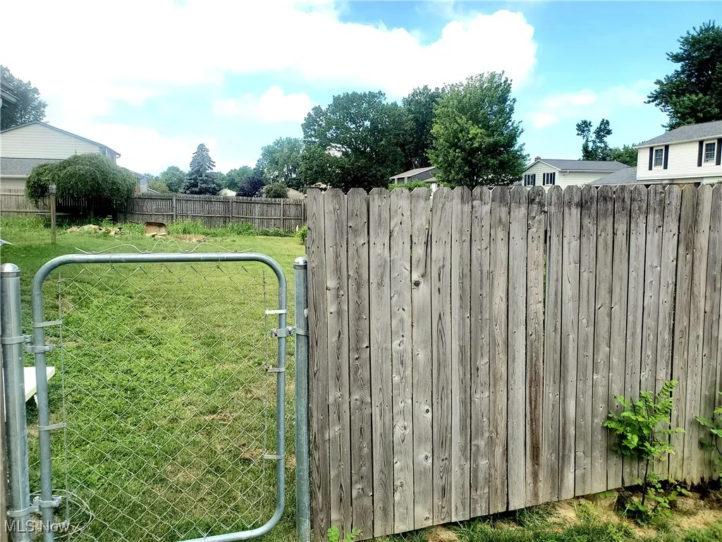 Exterior view of a gate
