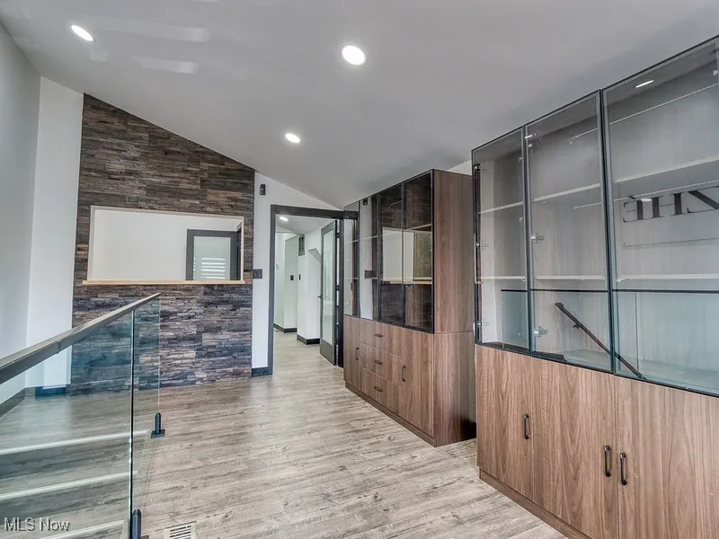 reception area and desk