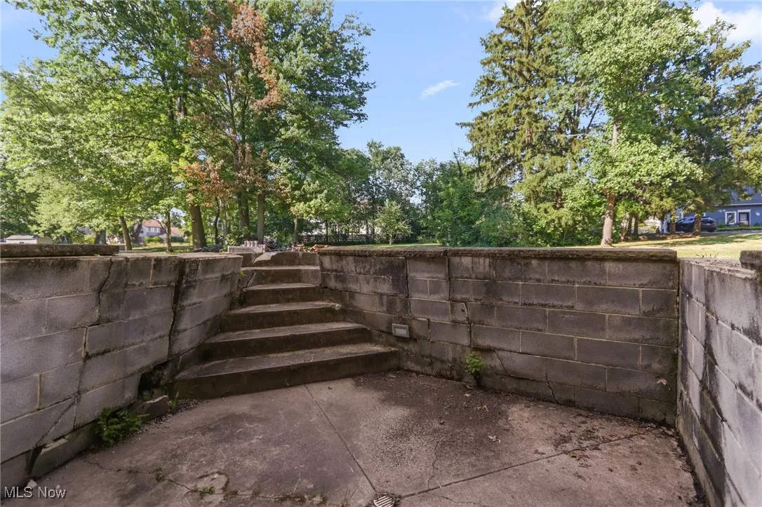 View of patio