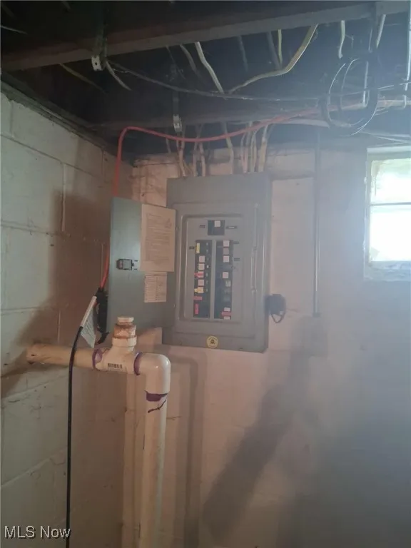 Utilities featuring electric panel