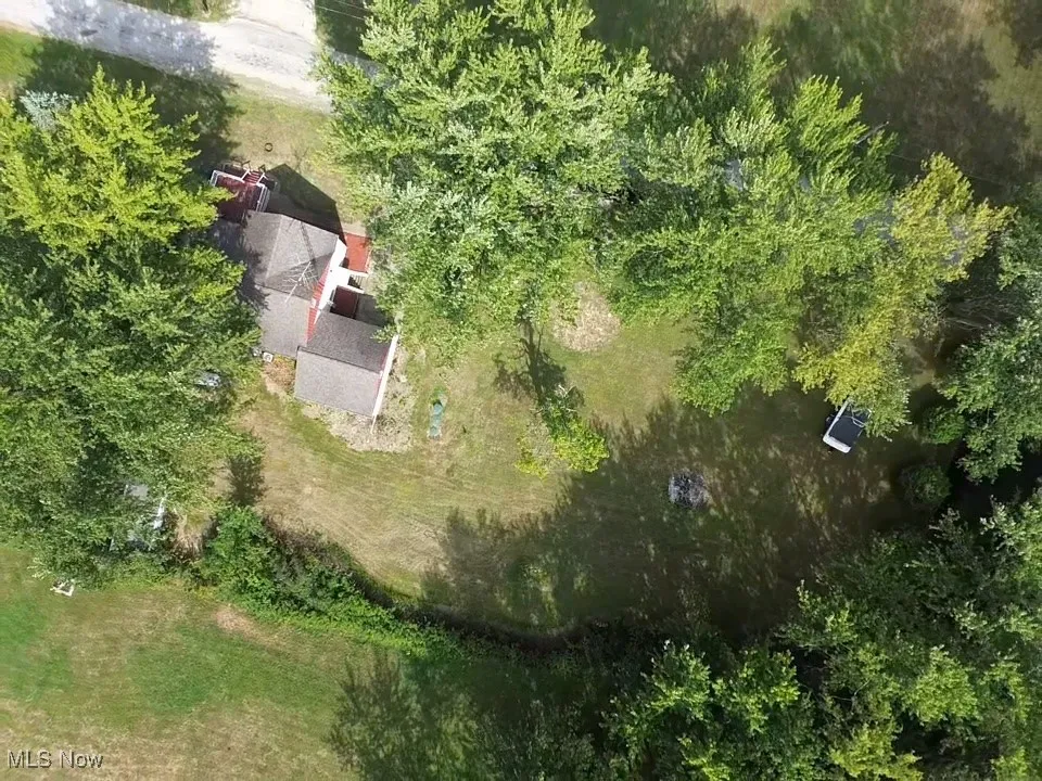 Aerial view of property and surrounding area