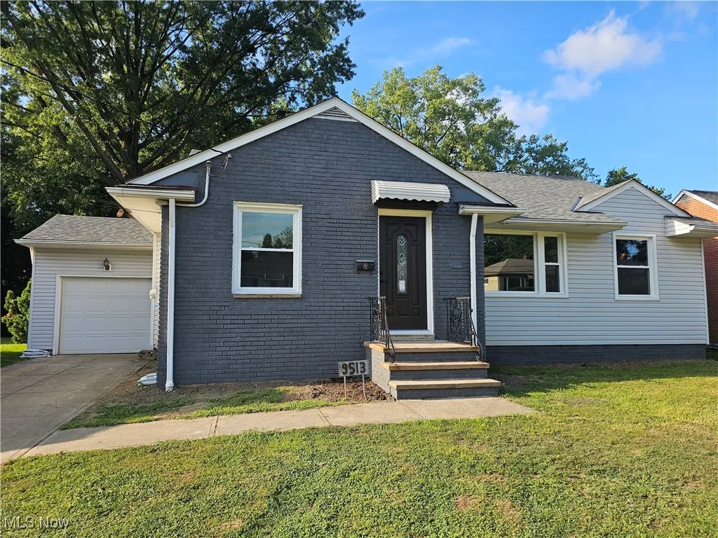 Ranch home with attached garage