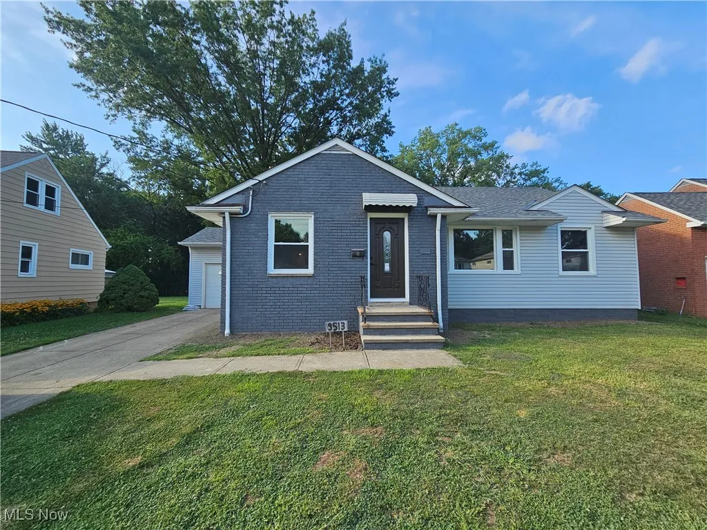 Ranch home with attached garage