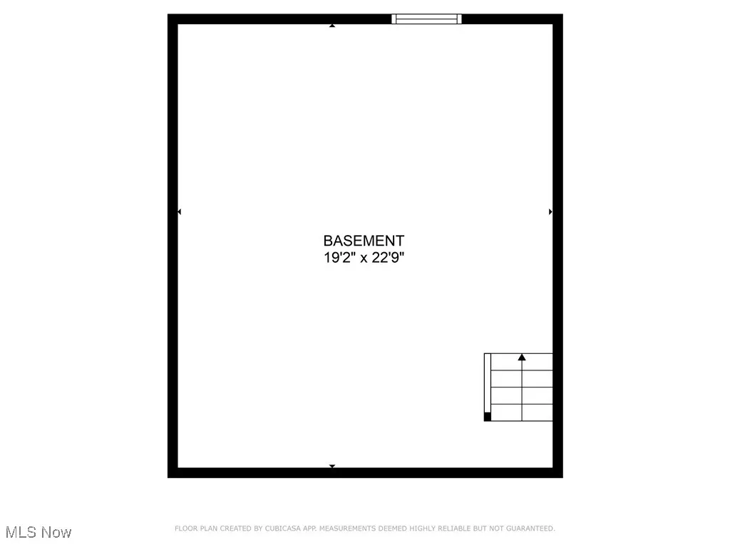 View of room layout
