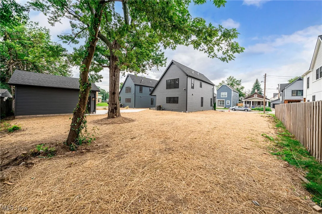 Rear view of property