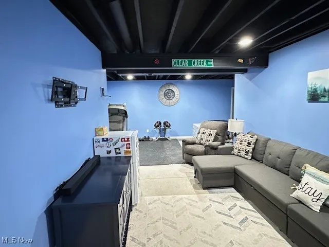 Finished basement