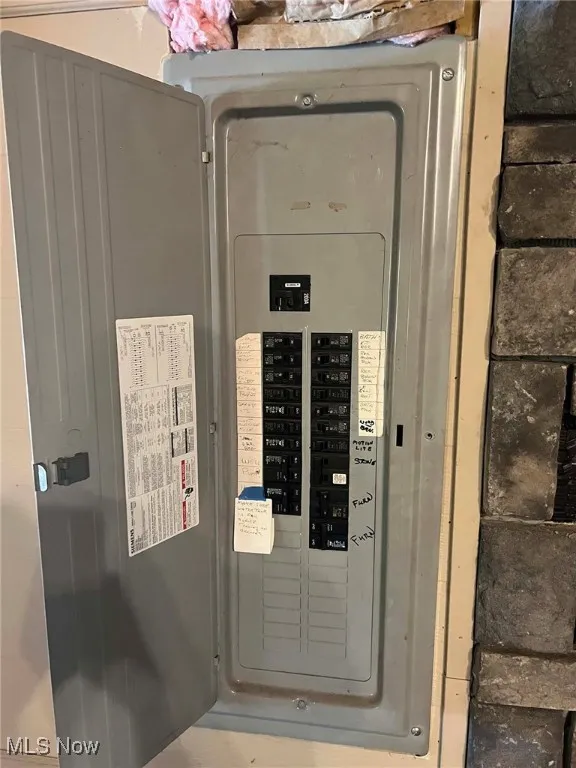 Utilities featuring electric panel