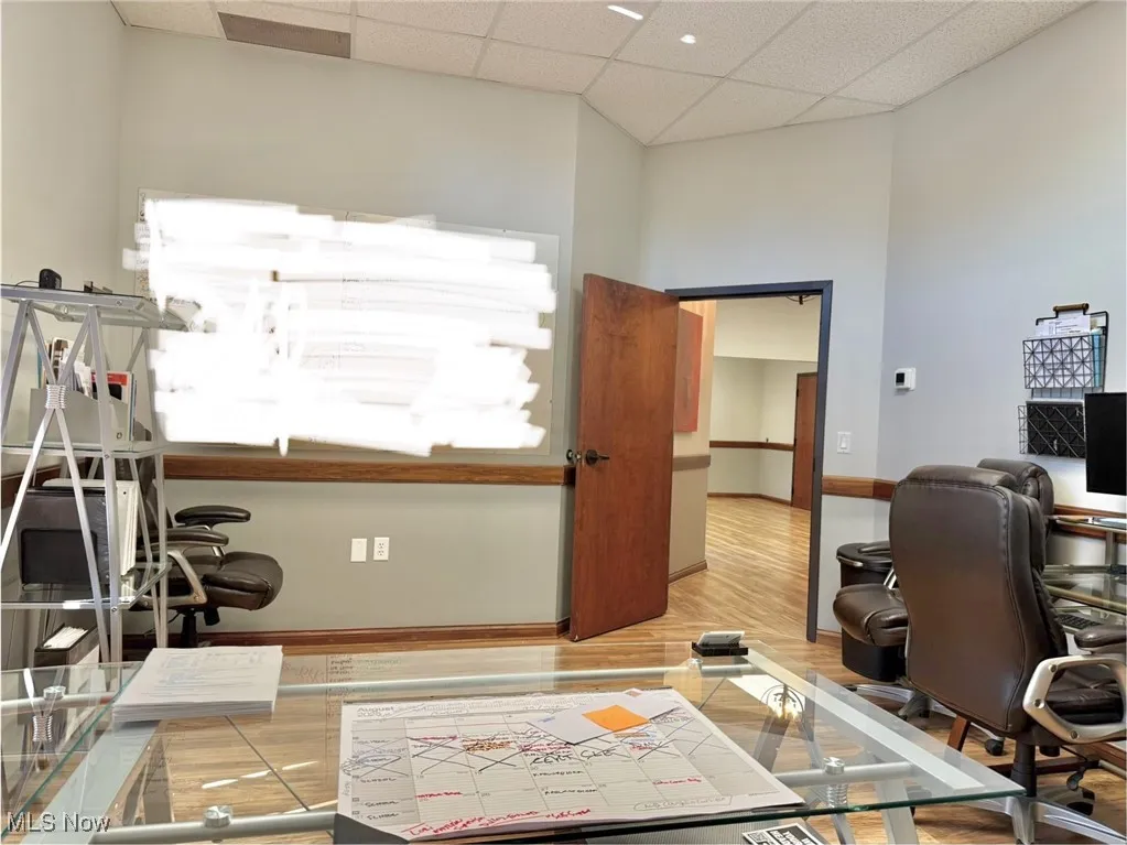 Suite #C! Currently occupied on a month to month tenancy, the current tenant has agreed to move if your company wants to rent all three spaces. This office space faces West, towards the parking lot.