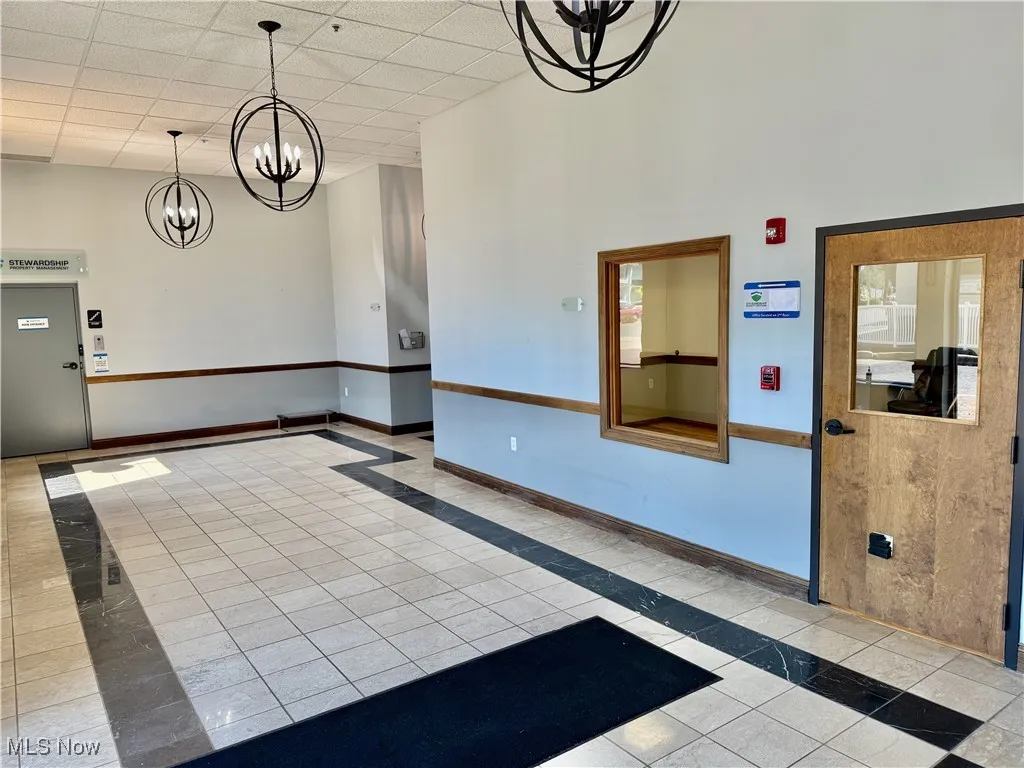 Another view of the lobby and entrance to this premium office space!
