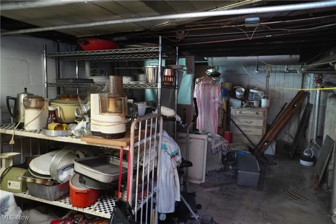 View of storage