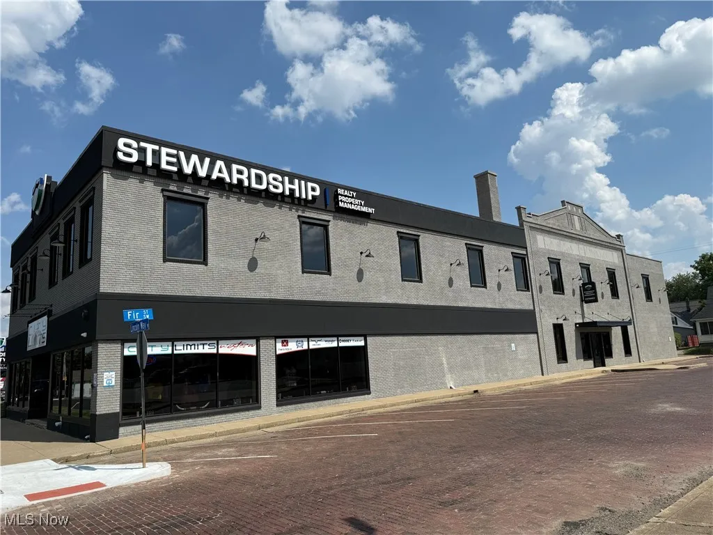 Another view of the building, showing the entrance to your unit. Signage will be available!