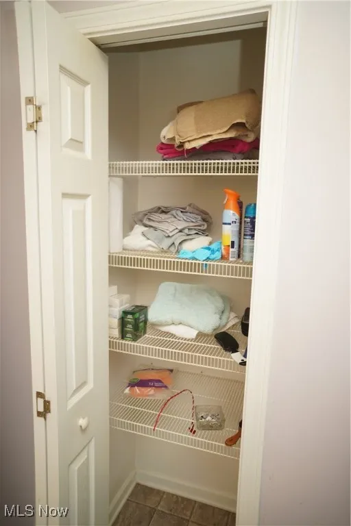 View of closet
