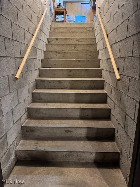 View of stairway