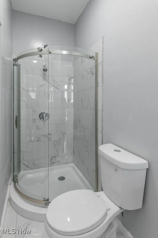 Jack and Jill full bathroom shower.