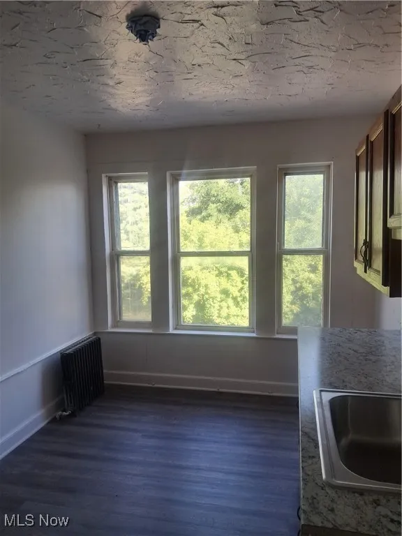 Kitchen with a dining area