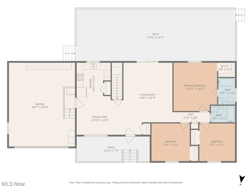 View of home floor plan