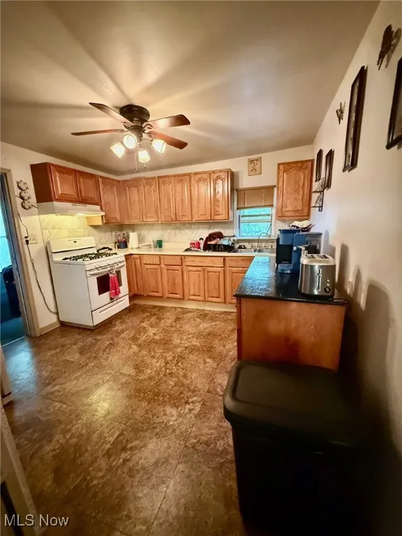 View of kitchen