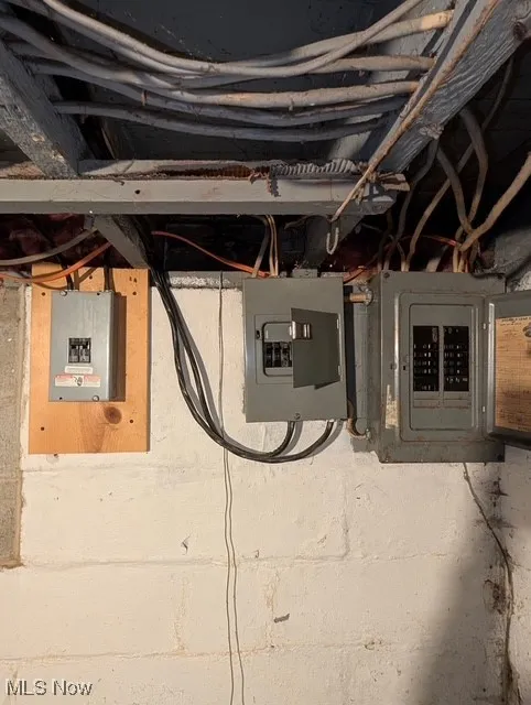 Utilities with electric panel
