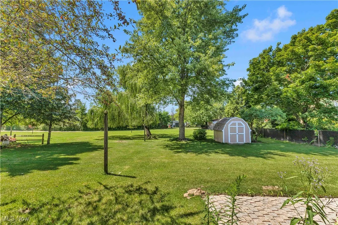 Large backyard - backs to the park