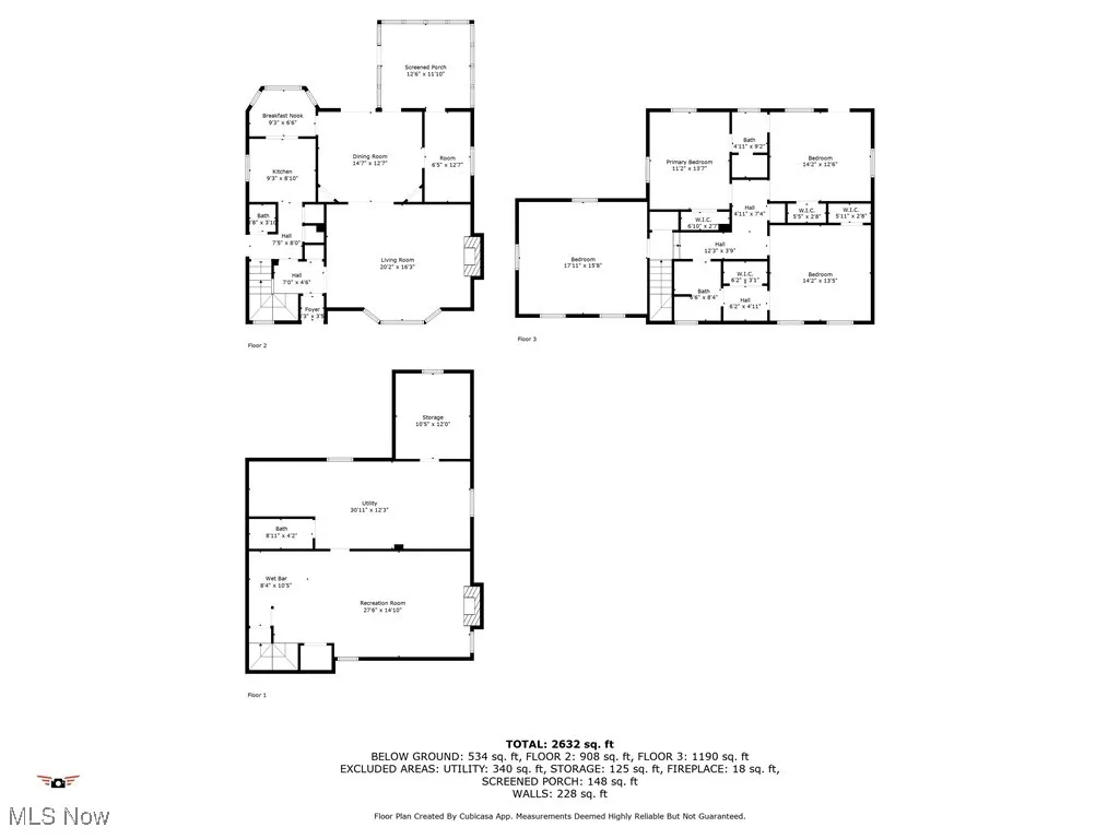 View of floor plan / room layout