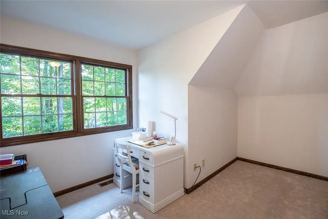 Bonus room that can easily serve as a fourth bedroom