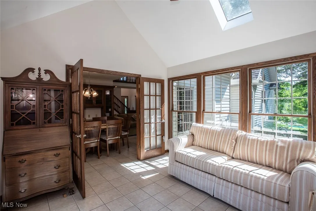 Perfect spot for morning coffee or to sit and enjoy the wonderful views of the over 3 acre property.