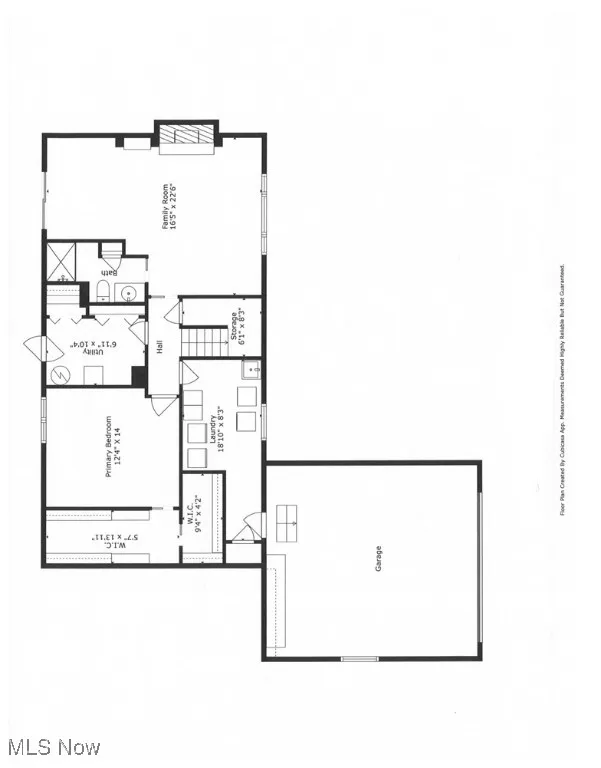 View of home floor plan