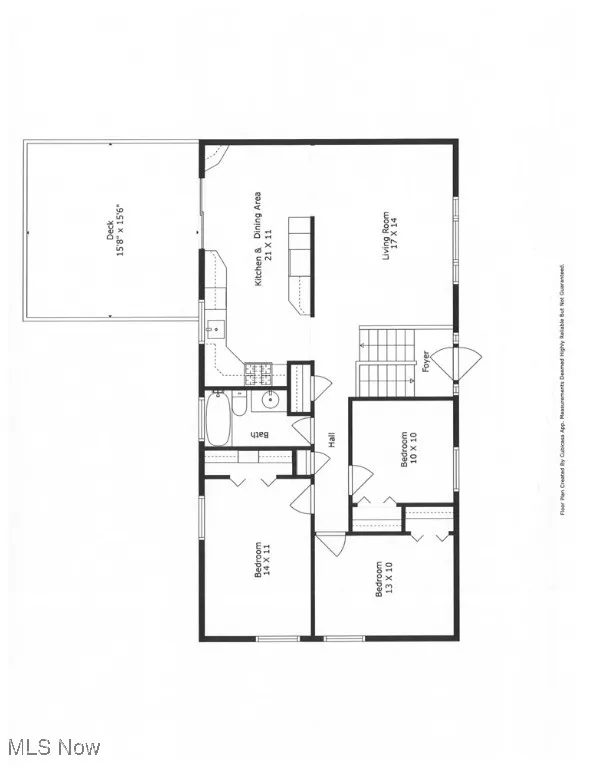 View of home floor plan
