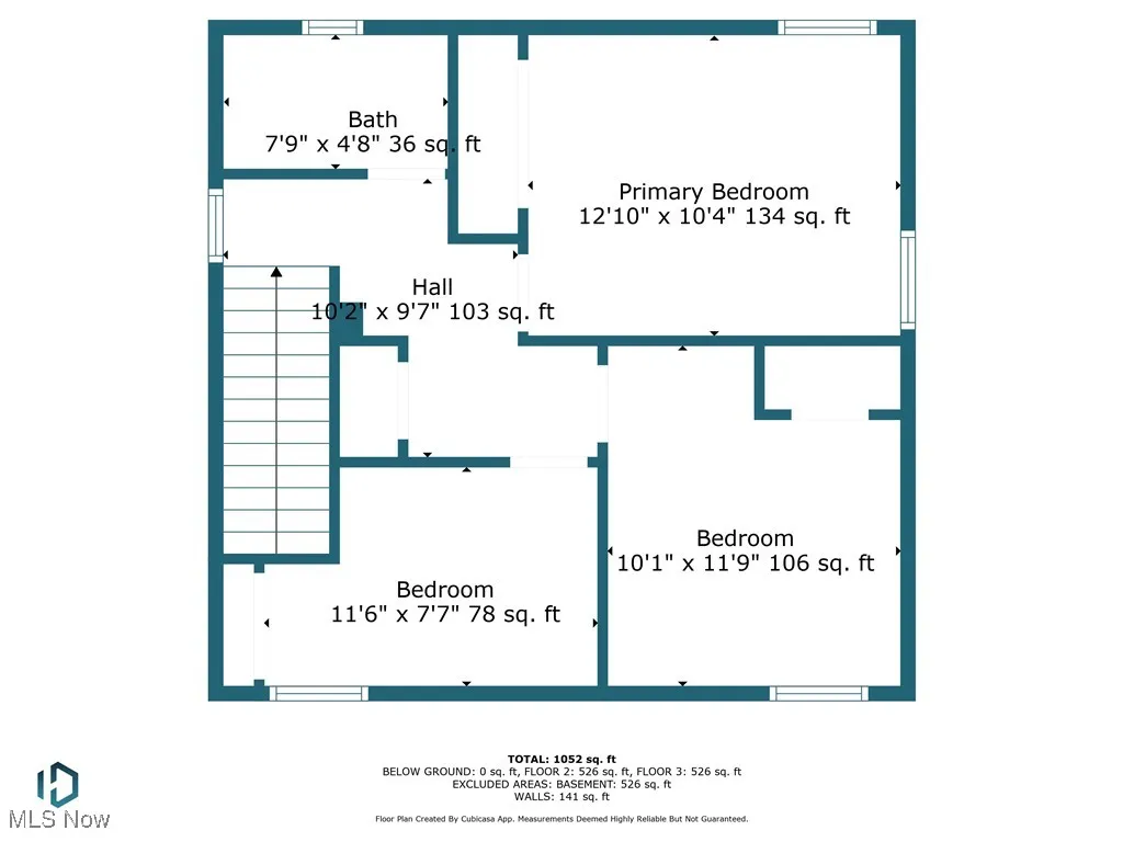 View of room layout