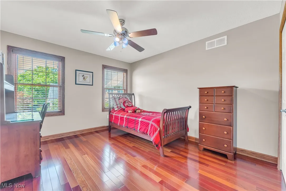 Bedroom 3 shares Jack and Jill bathroom