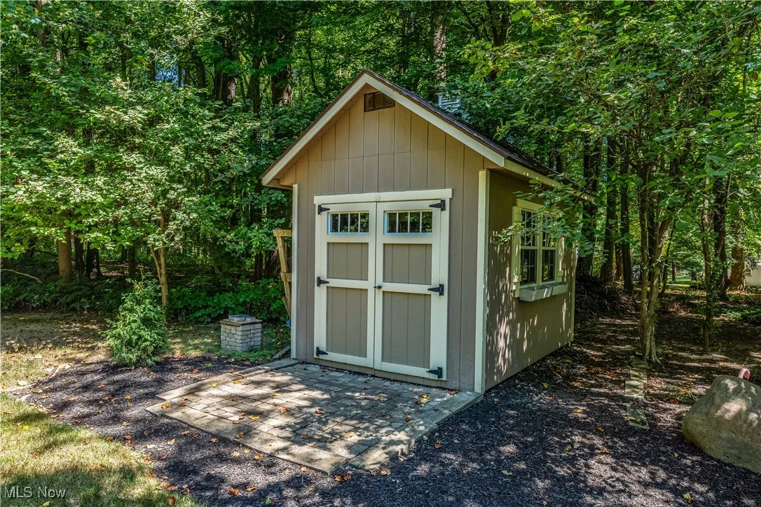 Shed with loft