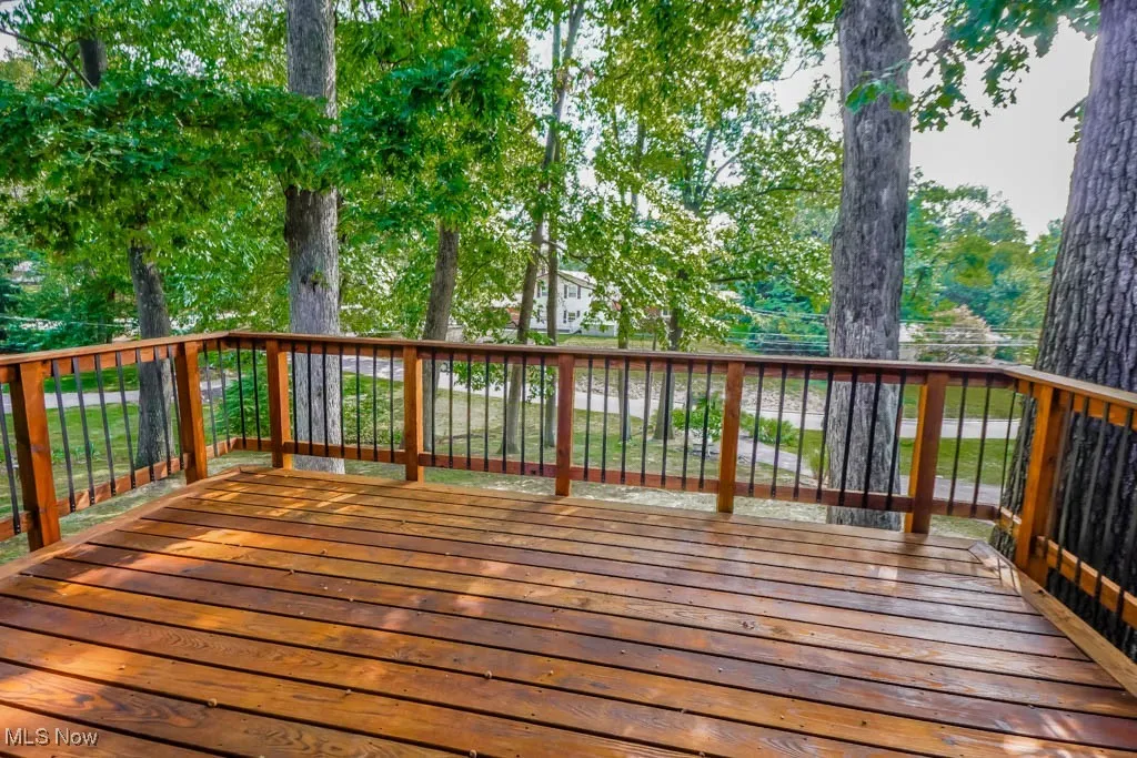 Deck off Dining Room