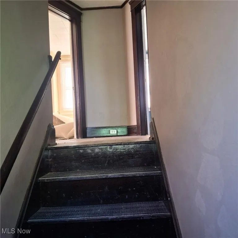View of stairway