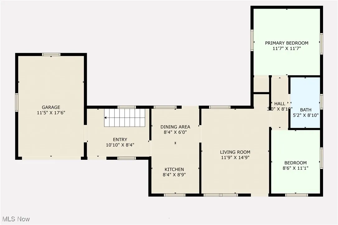 View of home floor plan