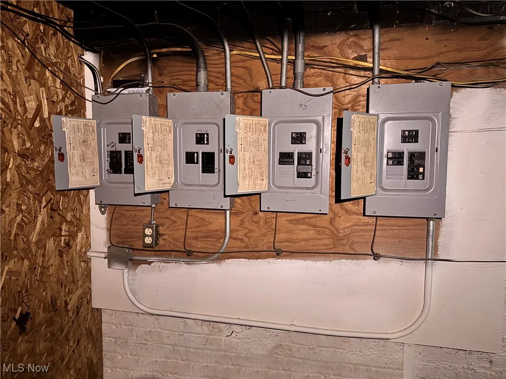 Utility room featuring electric panel