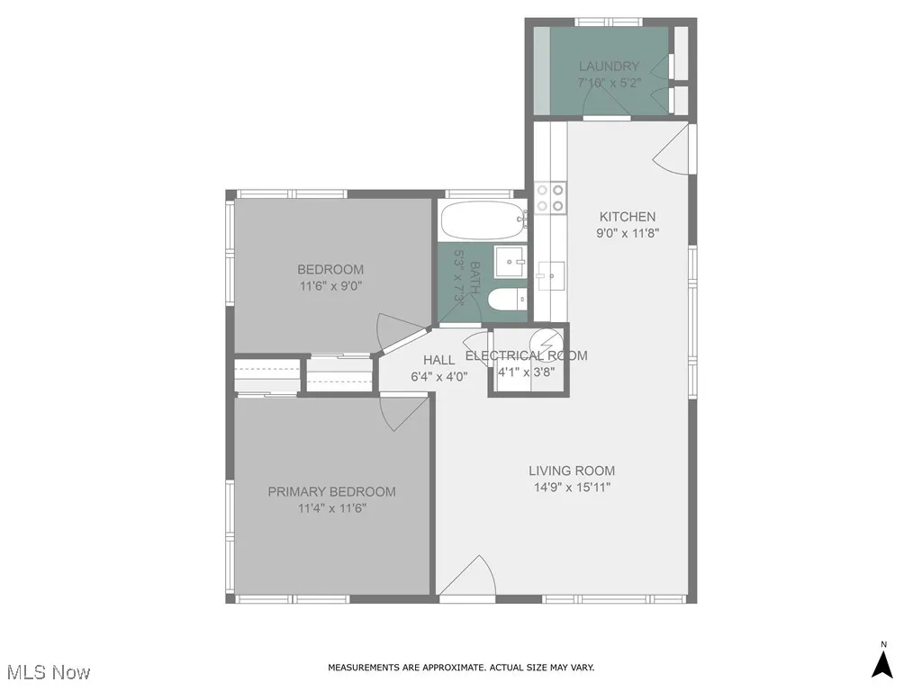 View of floor plan / room layout