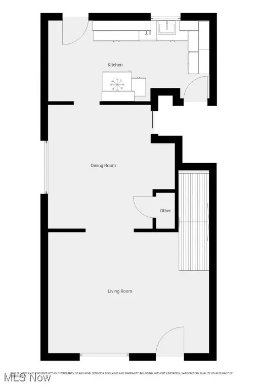 View of room layout