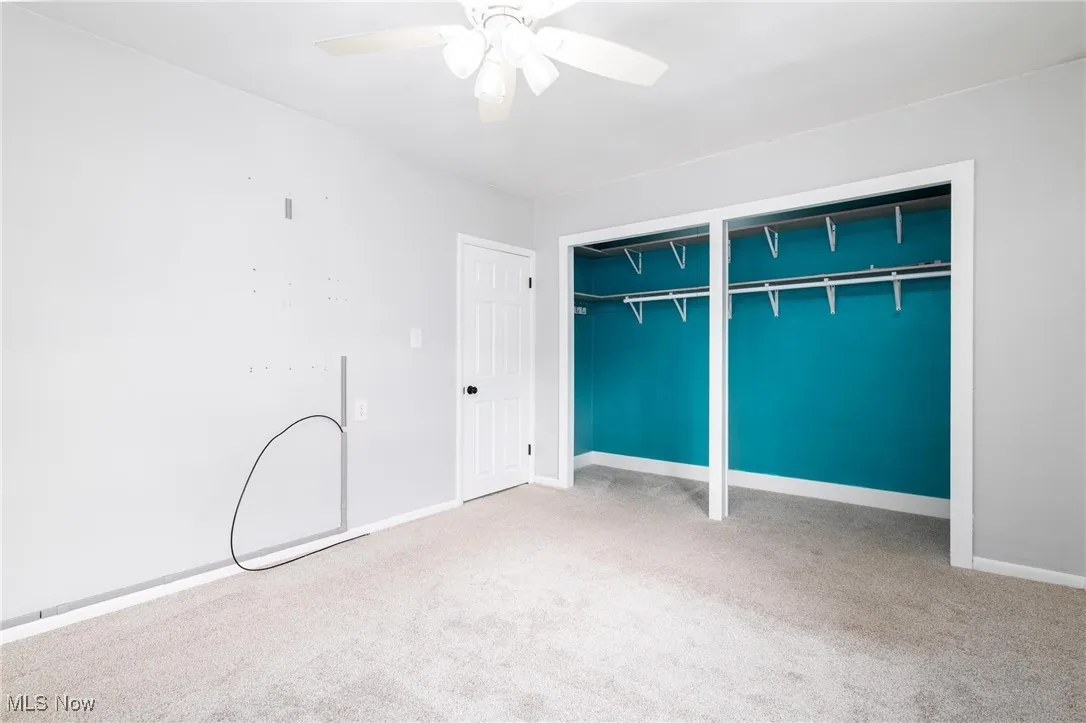 Primary Bedroom with plenty of closet space