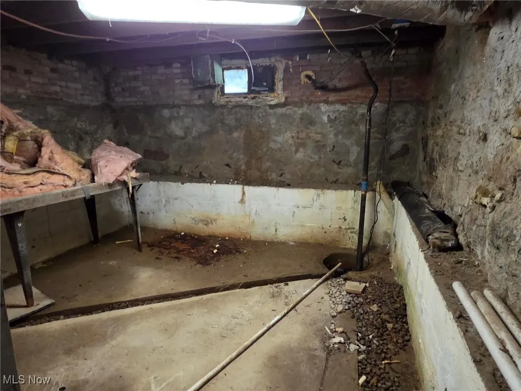 View of basement