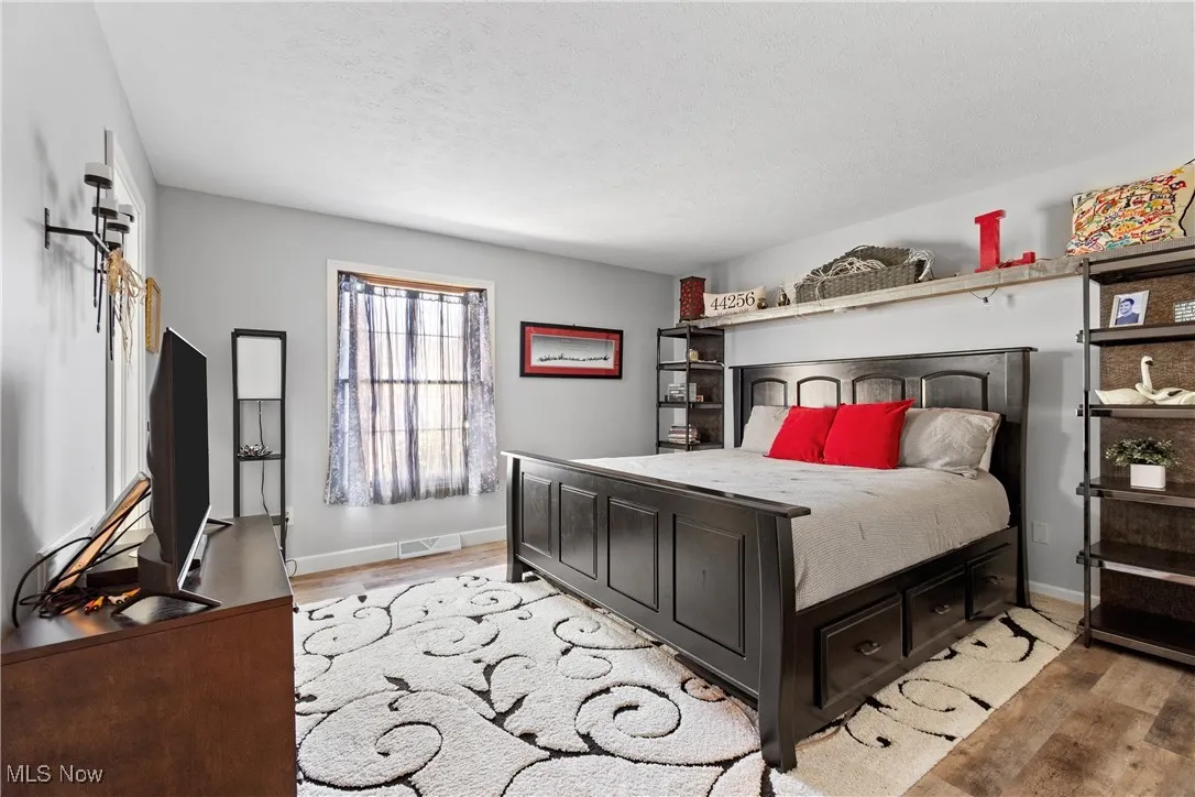 View of master bedroom area