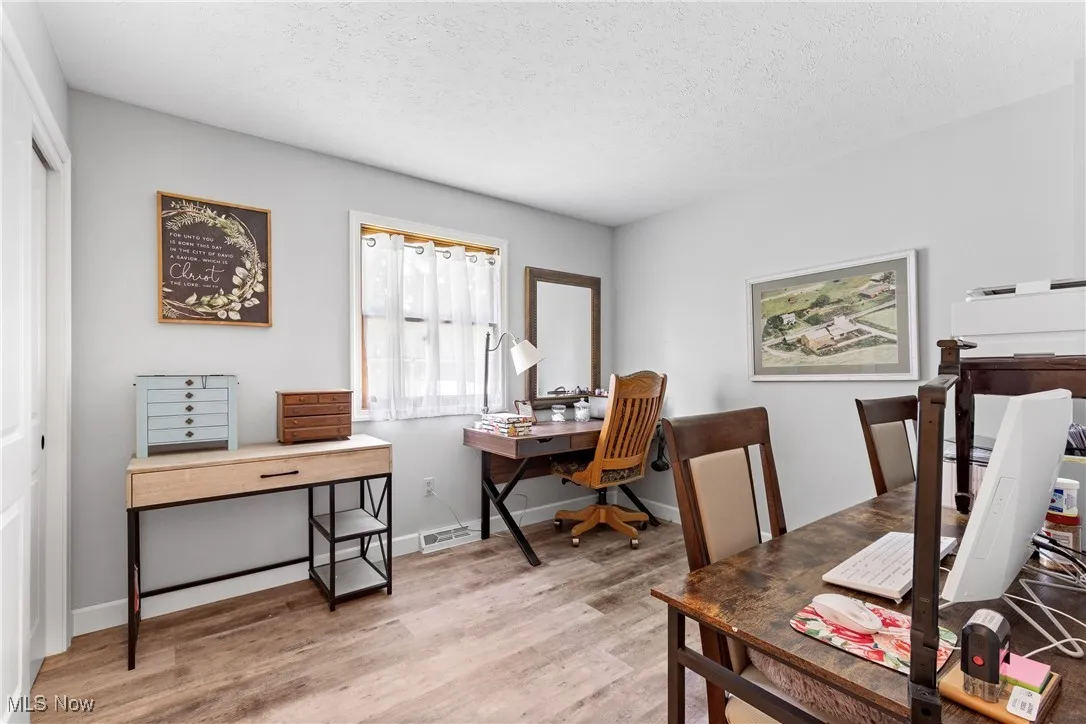 View of additional bedroom area / office
