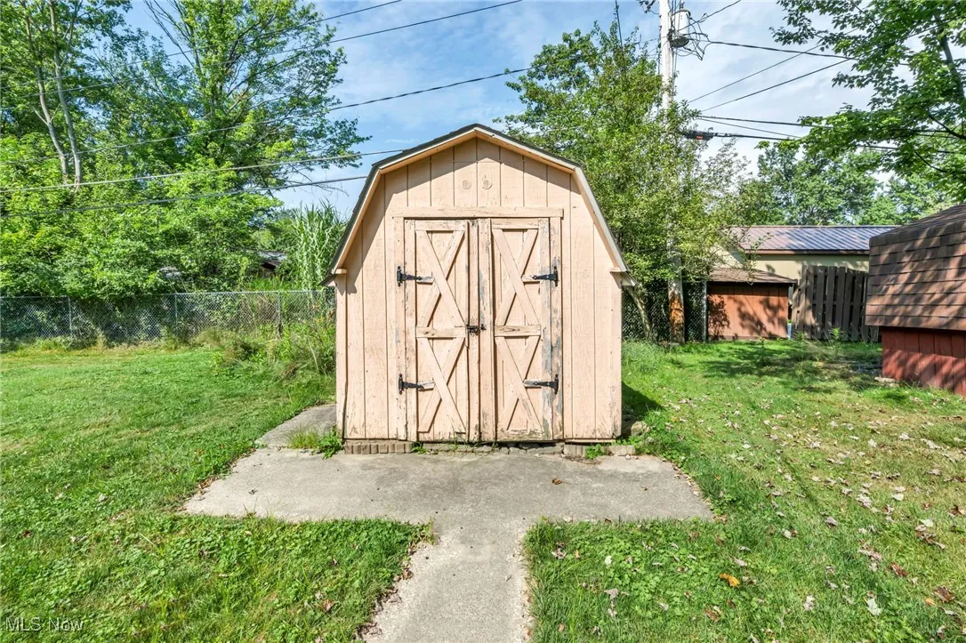 View of shed