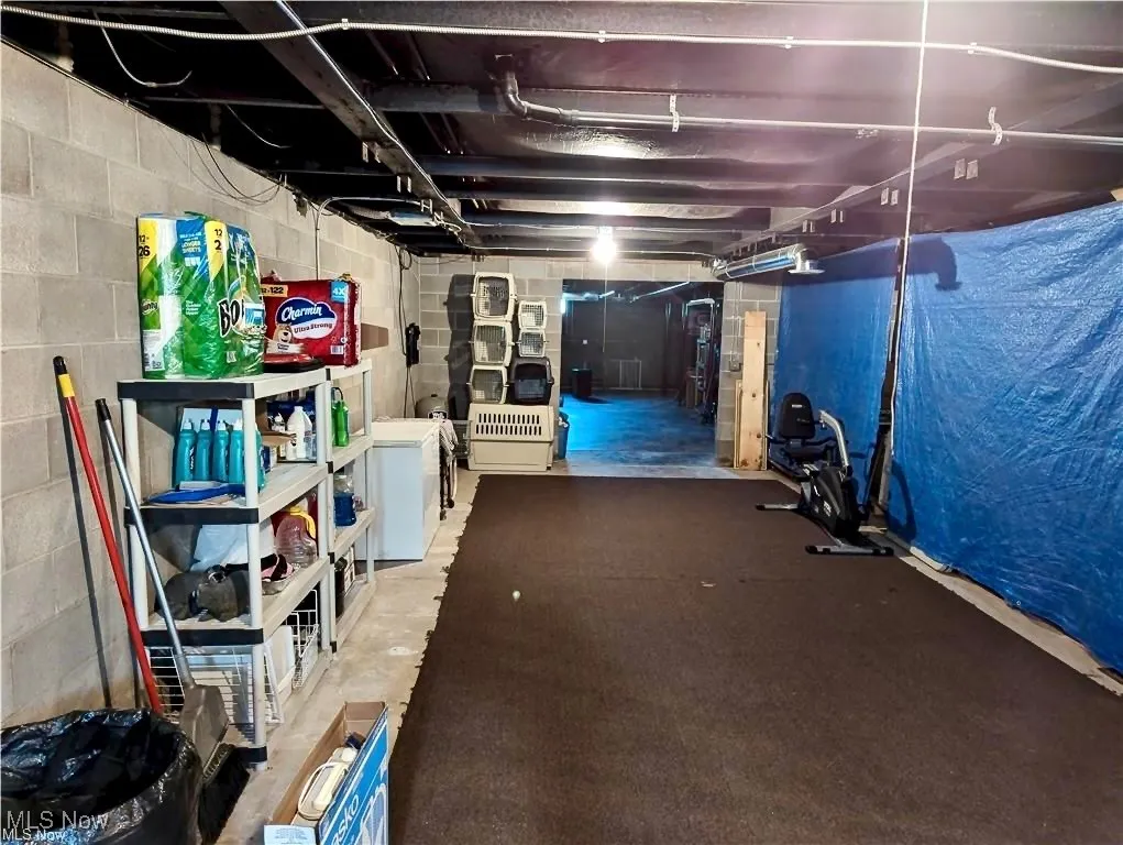 Clean, dry basement